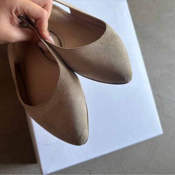 Saks fifth ave. Suede flats - Picture 6 of 6